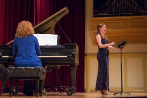 3/3/2015 Alumni recital: Erin Moll '08, mezzo-soprano at Westbrook Auditorium, Presser Hall - School of Music. Andrea Molina