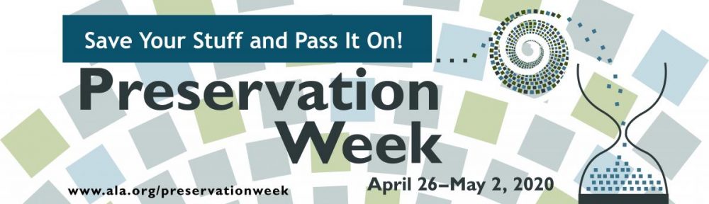 ALA Preservation Week logo