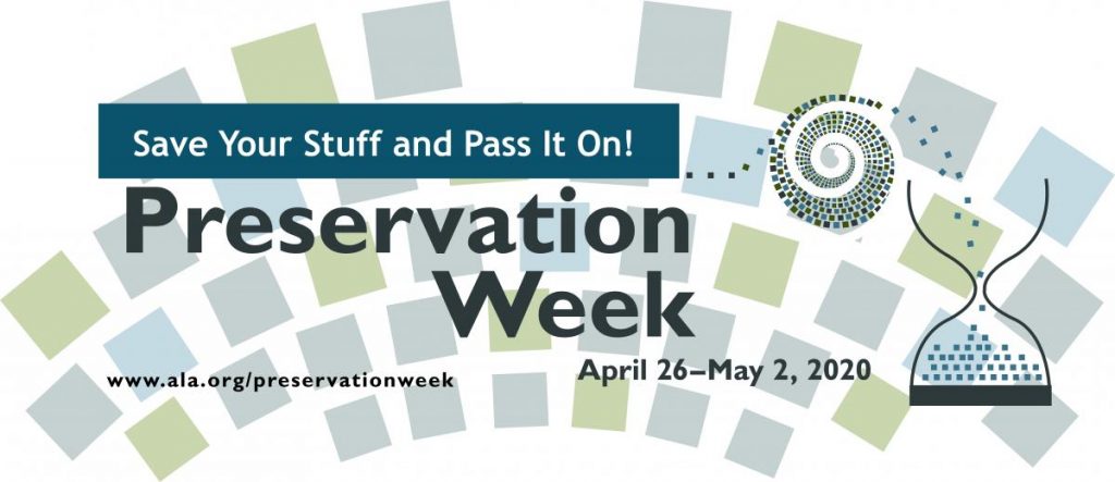 ALA Preservation Week logo