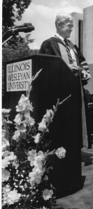President Myers at the 1993 Commencement