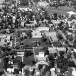 1970 campus aerial view