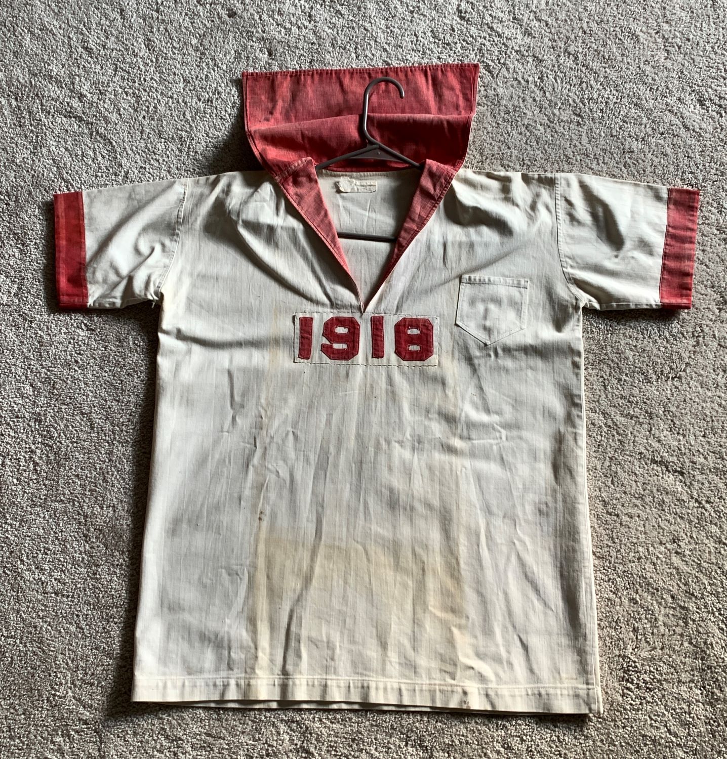 1918 tennis jersey