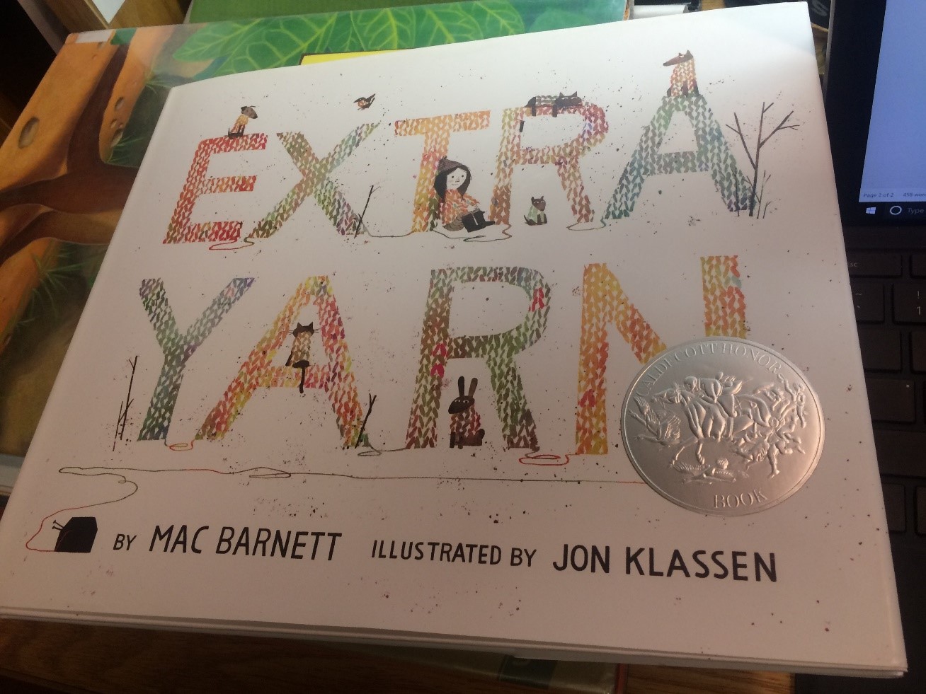 extra yarn book