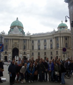 The Hofburg in Vienna
