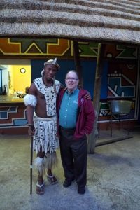 Two chiefs meet at Lesedi outside Joburg.