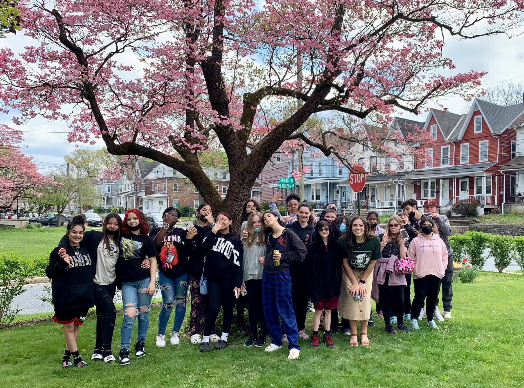 Gov. Mifflin Middle School budding poets visit Updike house | THE JOHN ...